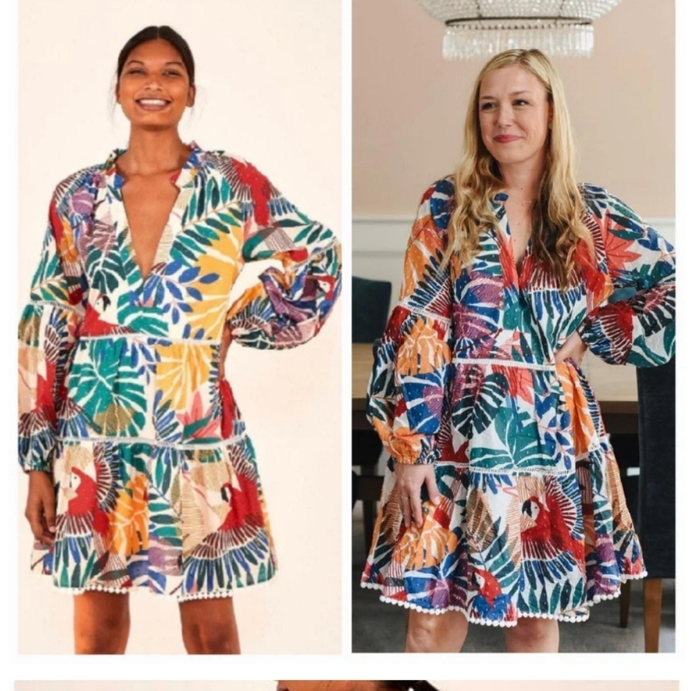 FARM Rio Tropical Mini Dress